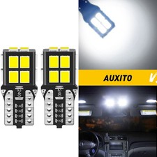 2x T10 501 W5W Bulb SMD LED Wedge Side Light Sidelight Lamps White Error Free