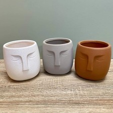 Human Face Plant Pots Nordic