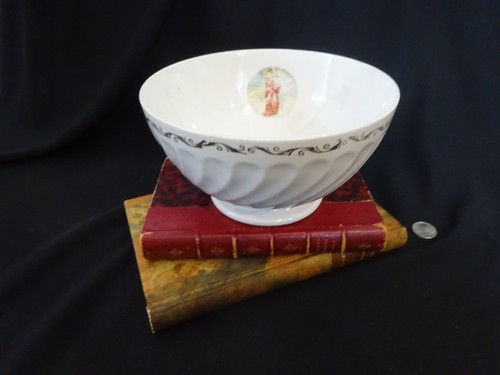 Antique cafe lait - antique, bowl