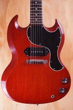 1964 Gibson SG Junior Electric Guitar in Cherry, with Hard Case (Used)