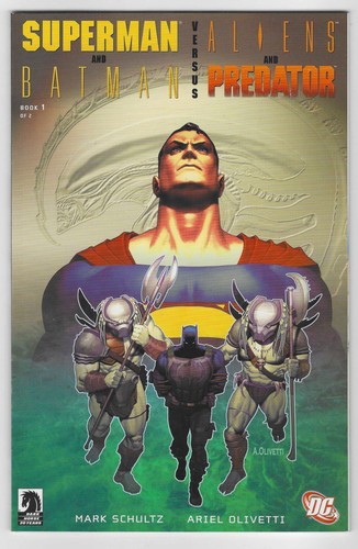 Superman and batman aliens - superman,