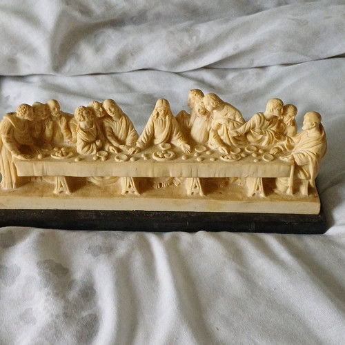 Last supper jesus table scene - table,