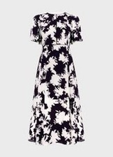  HOBBS ALVA  FIT AND FLARE DRESS SIZE 14 NEW WITH TAGS RRP £199