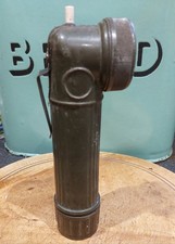 Military Collectable Torch Flashlight WWII  Plastic And Metal Military Torch.