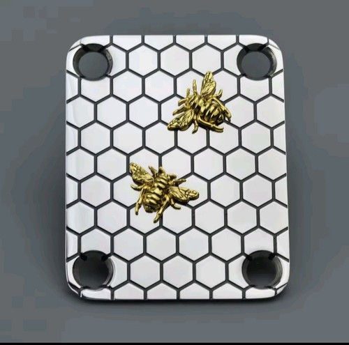 Beehive neck plate guitar - beehive, plate,