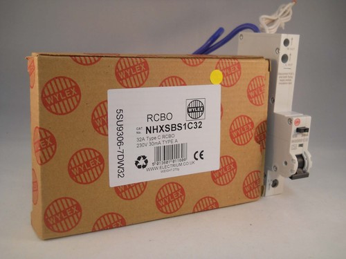 Wylex rcbo amp 30ma type - rcbo,