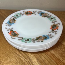 6  Vintage 1970 JAJ Pyrex