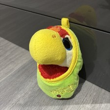 Keel Podlings Cute 6" parrot Soft Plush Toy - With Sleeping Bag - Excellent