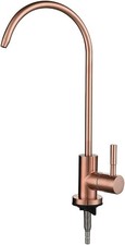 Rose Gold Gooseneck Drinking Water Tap