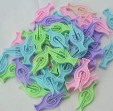 CYCLONE TULIP CLOTHES PEGS PASTEL COLOURS  ( Choice of amount 10 to 50  Pegs )