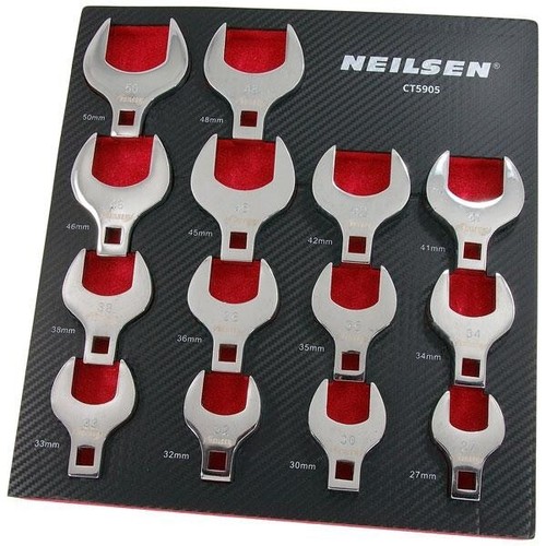 Neilsen 14pc jumbo crows foot - 14pc,