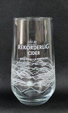Rekorderlig Cider Beautifully Swedish Tumbler Style Pint Glass