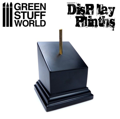 Tapered bust plinth 5x5cm - tapered,