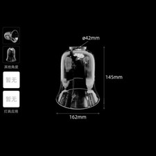 Art Decor Clear Glass Lamp