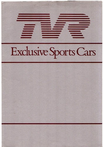 Tvr 280i 350i 1985 uk - tvr,