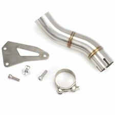 LEXTEK Stainless Low Mount Exhaust Link Pipe Fit Triumph 1050 Speed Triple
