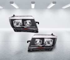 VW CRAFTER 2017-2023 LUTON VAN HEADLAMP HEADLIGHT DRIVER PASSENGER SIDE PAIR SET