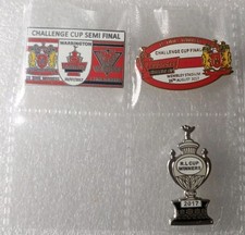 3x 2017 Wigan Warriors Rugby