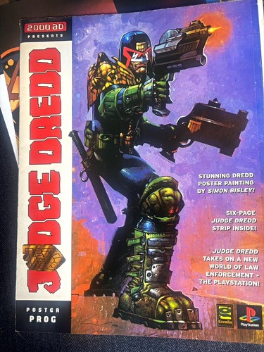 Judge dredd poster prog - judge,