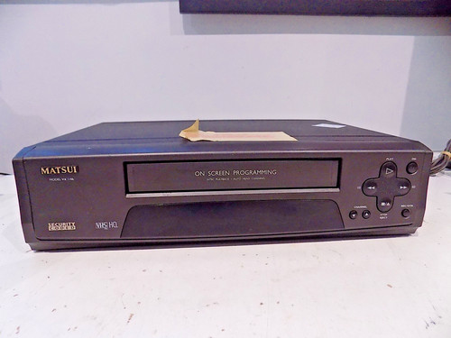 Matsui vx1106 vhs - vcr, video