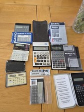BUNDLE OF 7 CALCULATORS, SOME