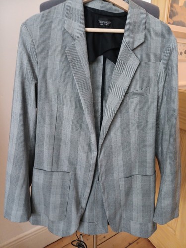 Topshop check open jacket - check,