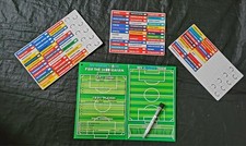 Football League Table Magnetic Tracker  Predict Winner , Top Score , Gold Boot 