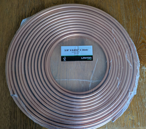 0 032 x 30 mtr - 3/8", o/d
