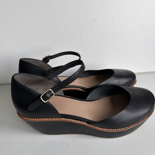 Camper wedge platform leather - camper,