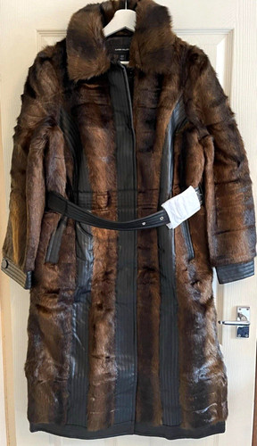 Karen millen faux fur - faux, pu