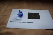 SWAROVSKI CRYSTAL  FANTASTIC "BLUE MACAW" 5644815 boxed and coa