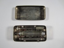 Vintage Military Glass Syringe Sterilizer Complete Set Medical Instrument