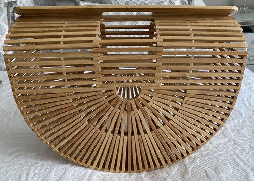 Summer wooden bamboo arc bag - summer,