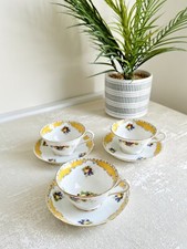 Each £7 Vintage Ye Olde English Grosvenor Jackson & Gosling  cup &saucer set