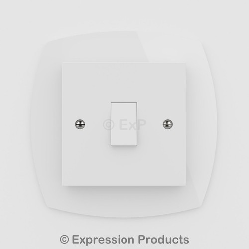 Single double light switch - light, /