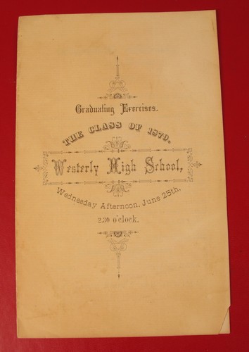 1879 westerly high - high, school