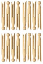 Traditional Wooden Dolly Pegs