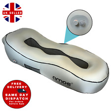 AMOS Eezy Lazy Air Bed Self Inflating Camping Festival Beach Inflatable Lounger