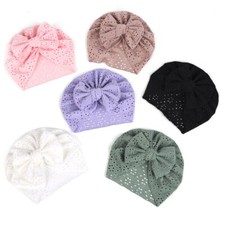 Summer Bow Baby Turban Hat