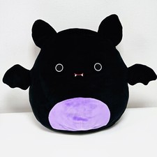 RARE Halloween Squishmallow Purple Black Betty Vampire Bat 12" 2019 Soft Toy