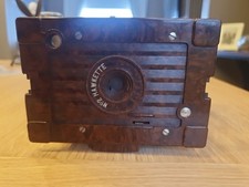 Deco No 2 Hawkette Kodak Folding Bakelite Camera 120 film for prop or display 