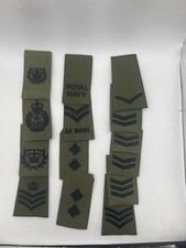 Various Rank Slides - Lot of 14 - Corporal Sergeant Royal Navy 44 Mams - (R10)