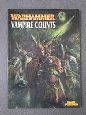 Warhammer Armies Vampire Counts Fantasy Army GW softback book 6th Ed 2001 VGC
