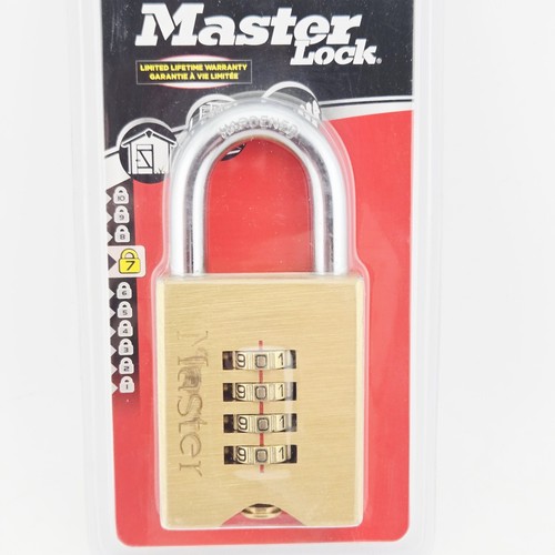 Master lock 651d brass - lock, 4-digit