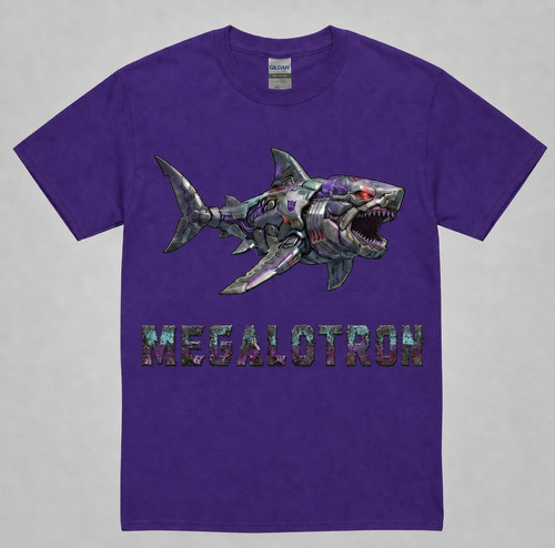 Megalodon megatron shirt - megatron,