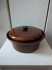 Vintage Ceramic Casserole Dish 30cm (12")