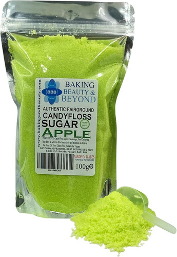 Premium candy floss sugar - floss, 100g