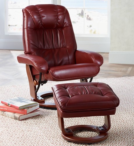 Kyle red faux leather - kyle,