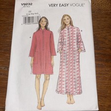 Vogue V9232 Kaftan Pattern