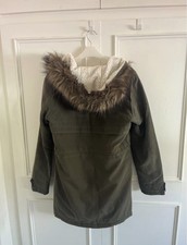 Khaki Green Winter Coat